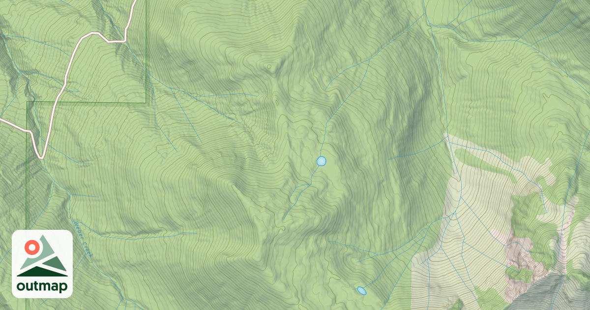 Map of SAUK MTN