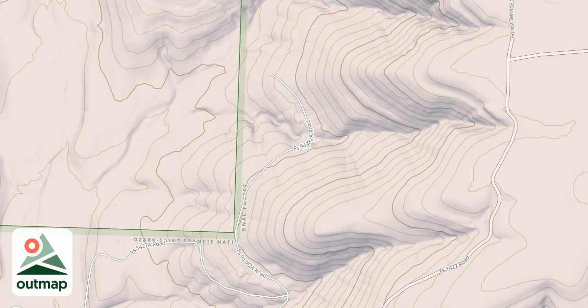 Map of USFS Motor Vehicle Use Map Roads {04DCB78A-2D11-4A2A-8665-FCB0F5AD2604}