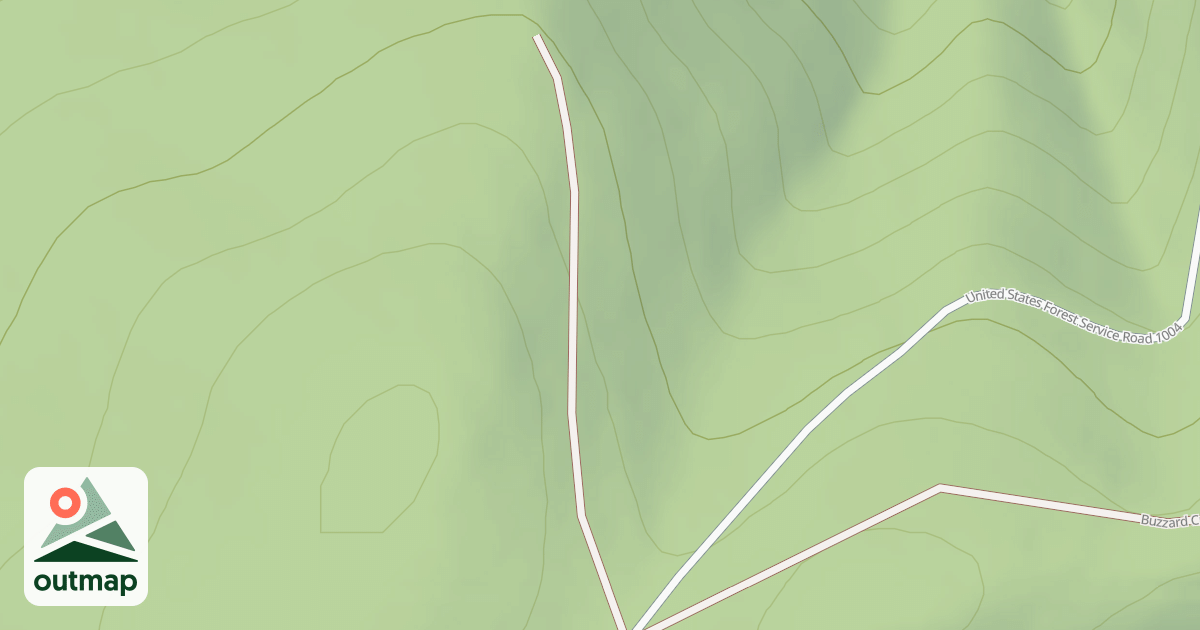 Map of USFS National Forest System Roads {DCEF5DE7-0942-4B38-8180-7F56214D5E6F}
