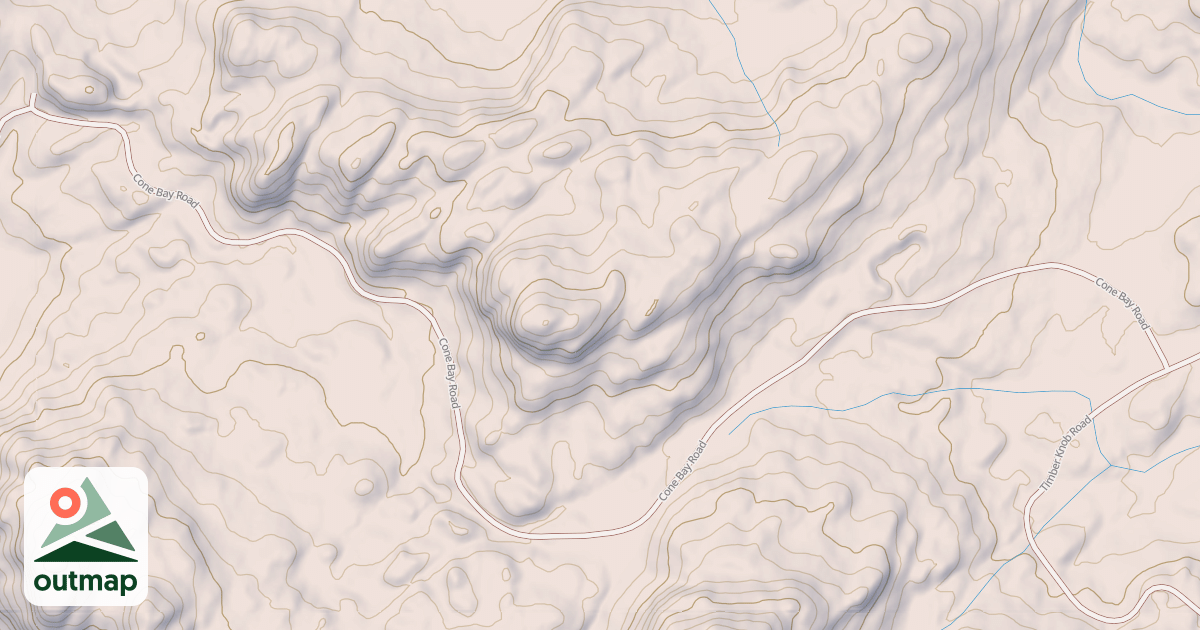 Map of CONE BAY