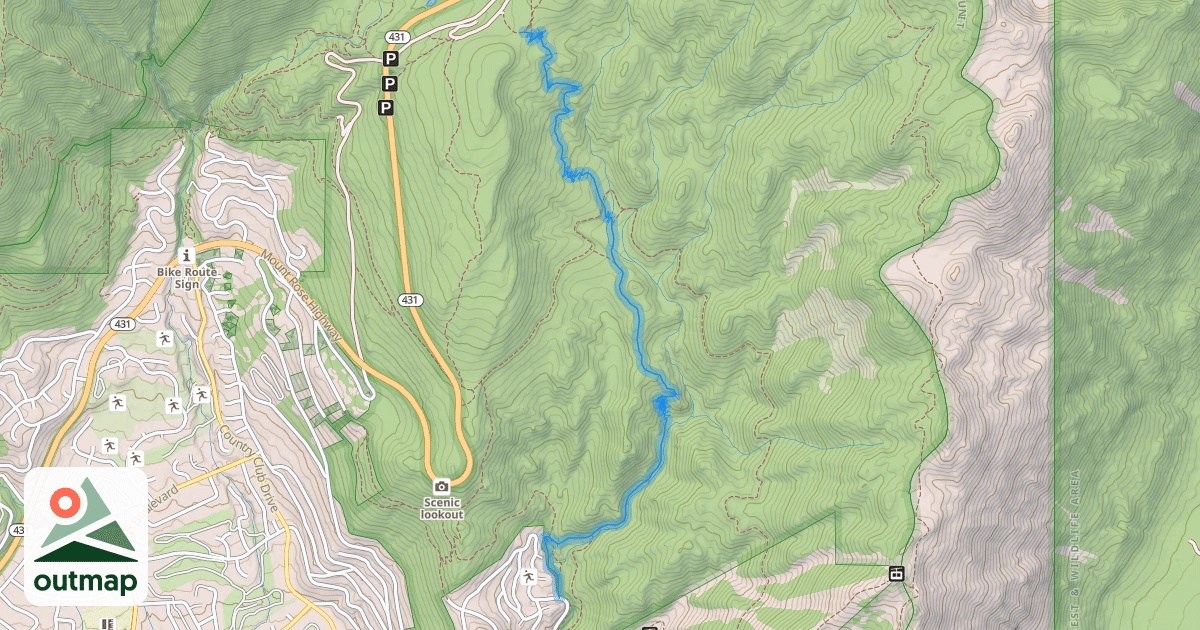 Map of Tyrolean Downhill