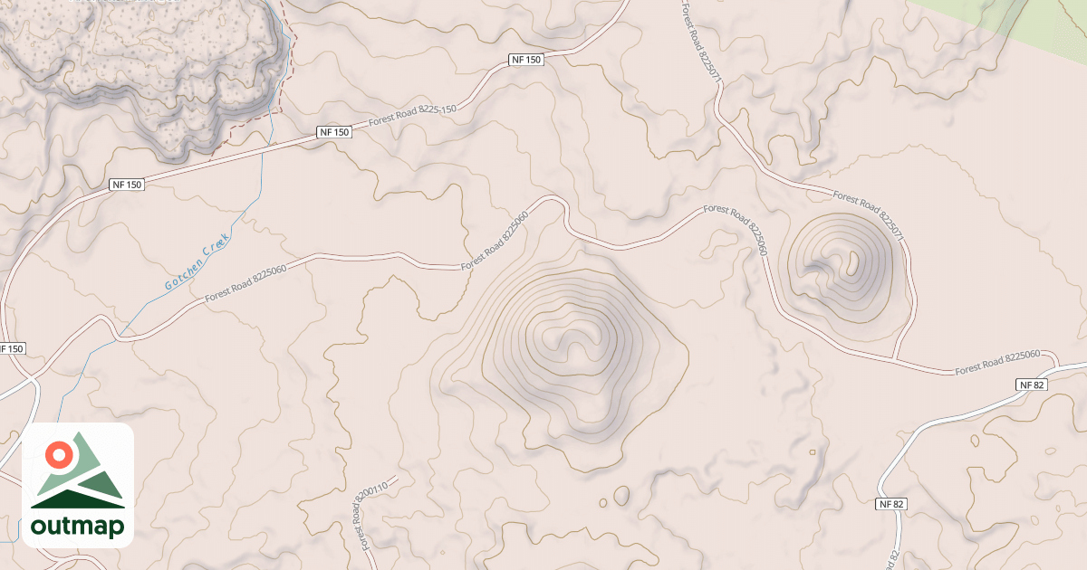 Map of N80