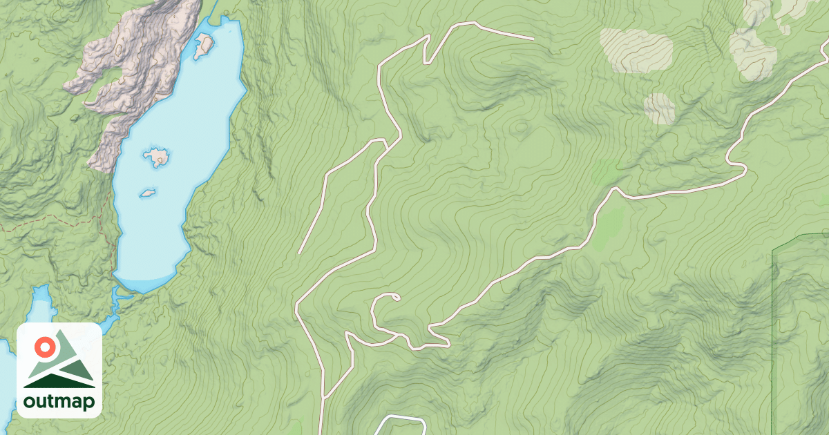 Map of HAM SPRING WEST