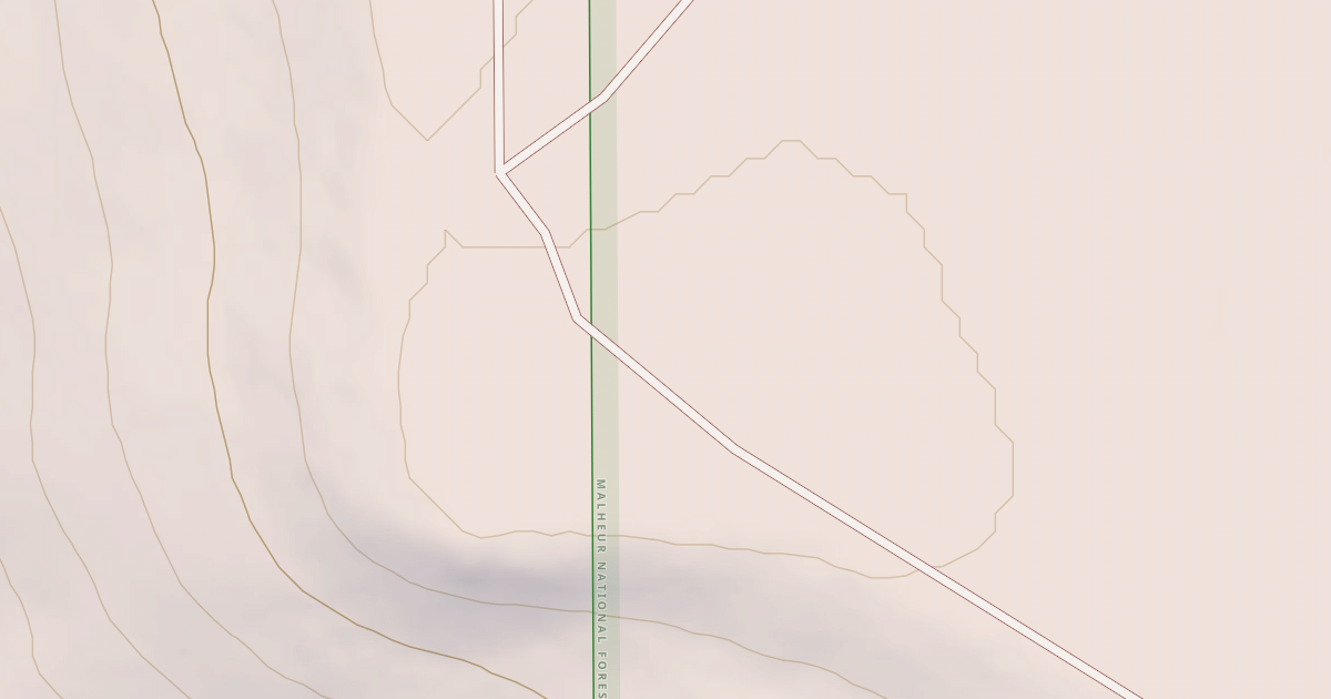 Map preview of USFS National Forest System Roads {0B13F651-C3FF-4002-B965-31FA4D526915}