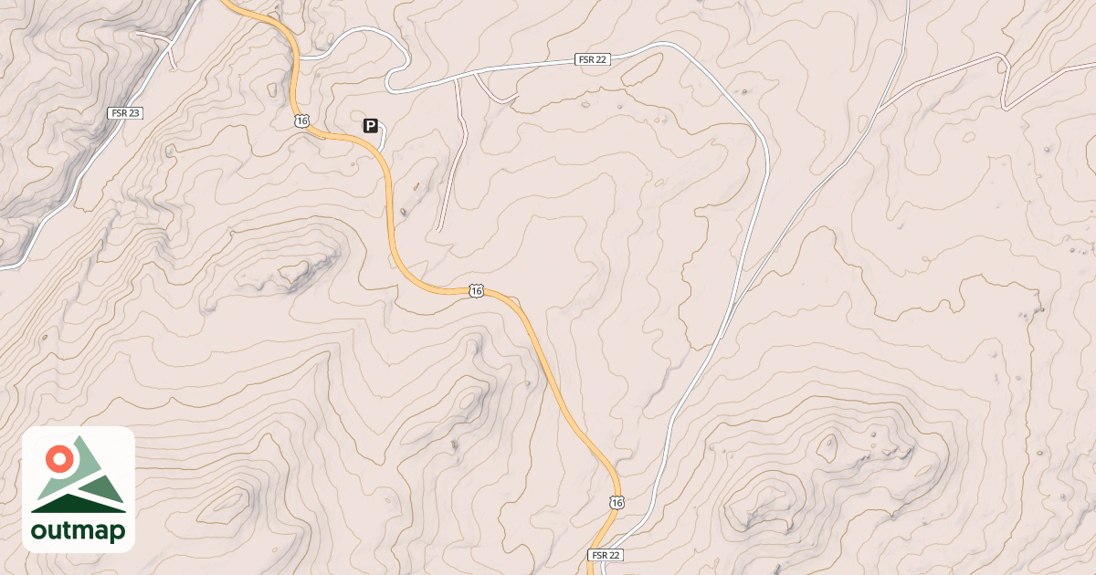 Map of OLD HIGHWAY - ELGIN