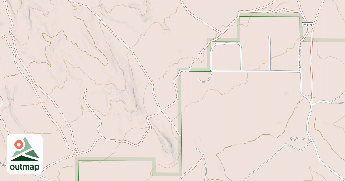 Map of 4033 D