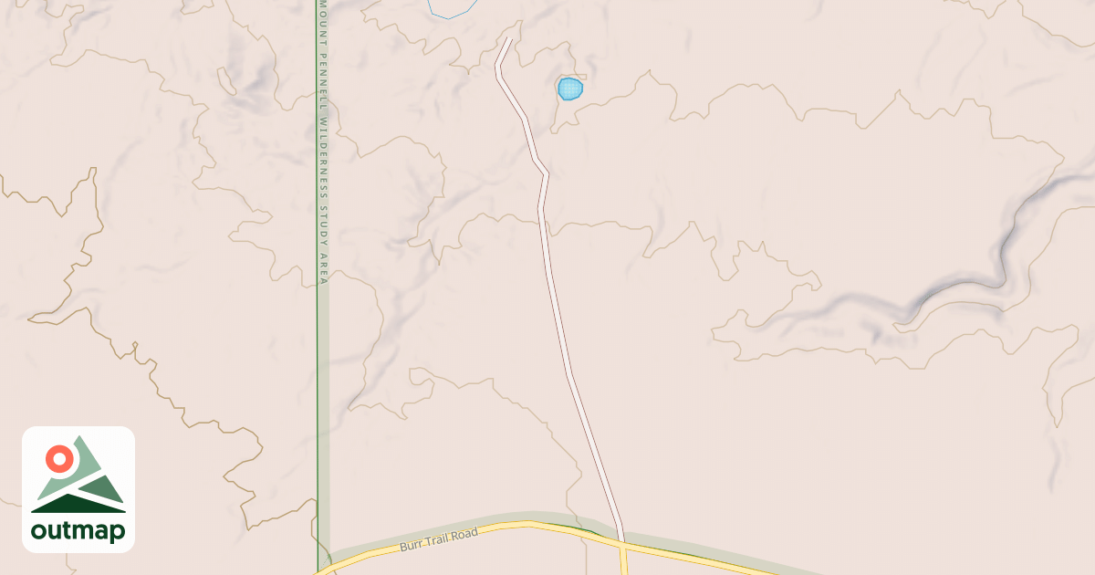 Map of BLM National GTLF Public Motorized Roads 0343573f-657f-43cf-9f48-7f3f784a435b