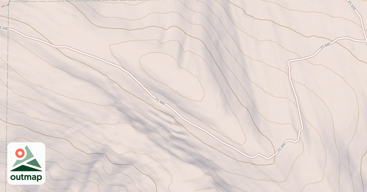 Map of Bear Canyon