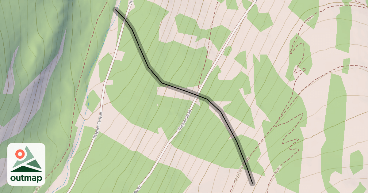 Map of Motherlode Meadows