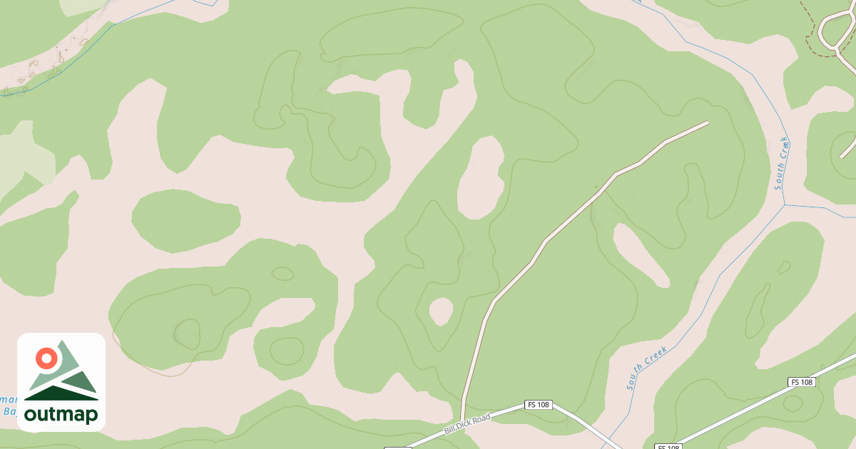 Map of USFS National Forest System Roads {C3011D77-2F62-4285-94FD-80A74F145A1A}