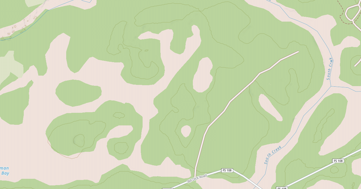 Map preview of USFS National Forest System Roads {C3011D77-2F62-4285-94FD-80A74F145A1A}