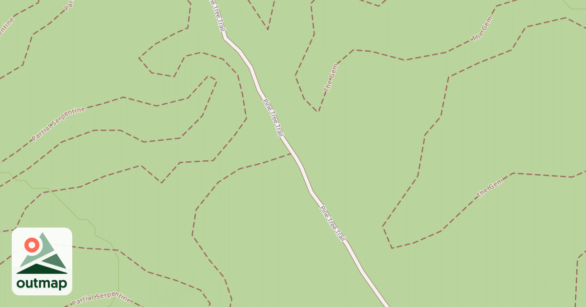 Map of Edmond House Trail