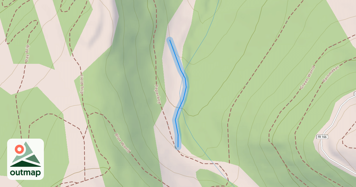 Map of Dilly Dally Alley