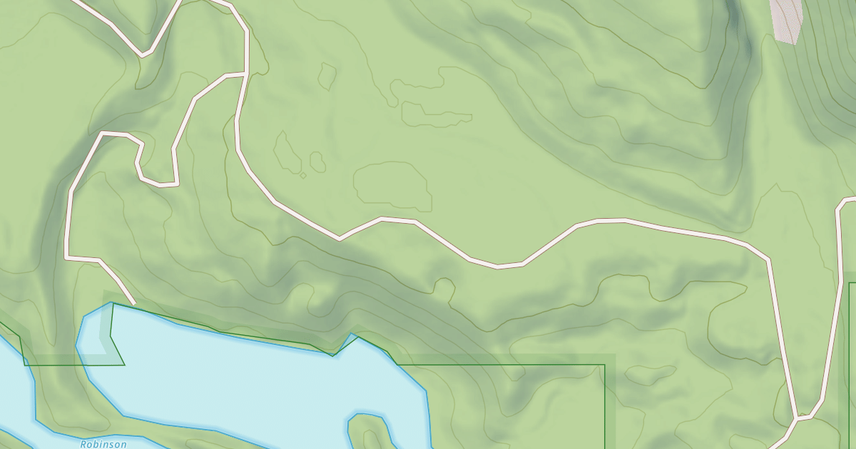 Map preview of ROBINSON LAKE