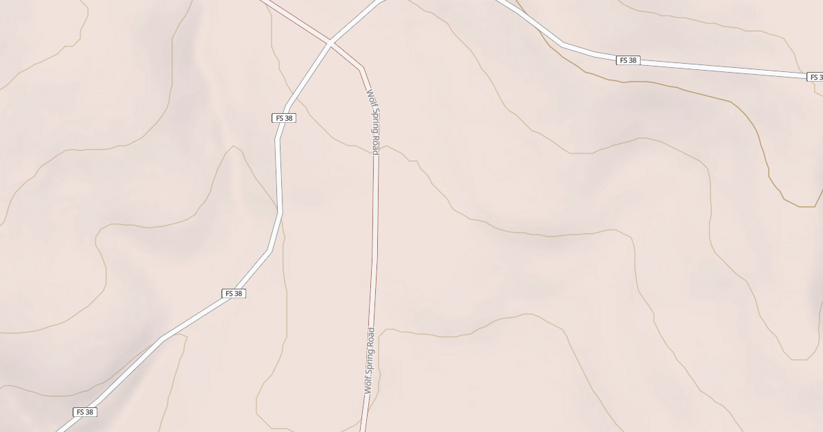 Map preview of USFS National Forest System Roads {BC86161B-E082-4B15-B574-C4161316E328}