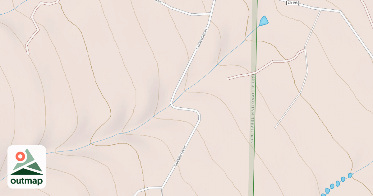 Map of DUCKETT