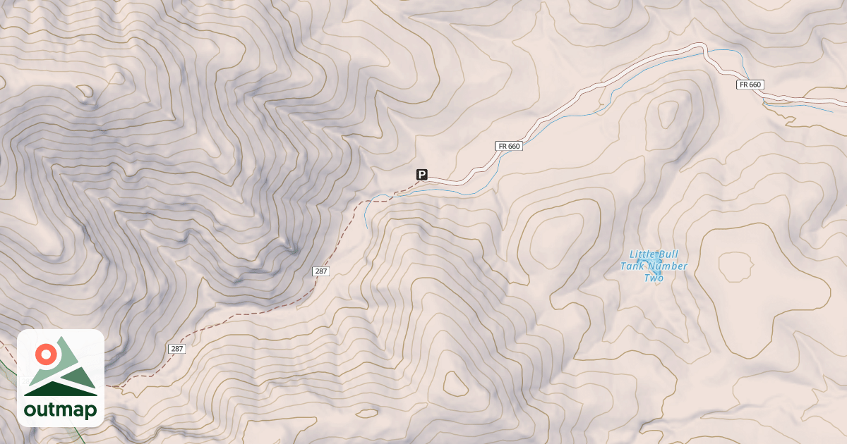 Map of W. ASH CREEK