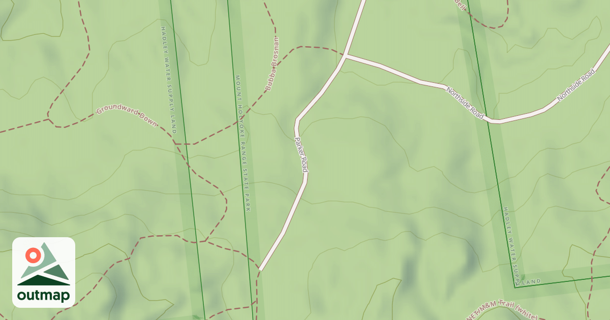 Map of Parker Trail