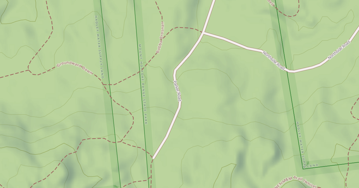 Map preview of Parker Trail
