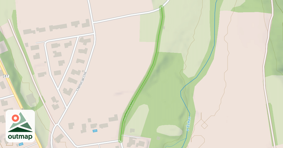 Map of Chemin des Arts