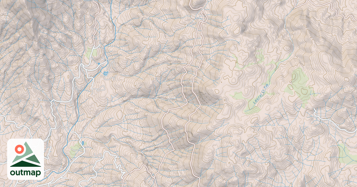 Map of GRANT GRADE TOLLROAD II