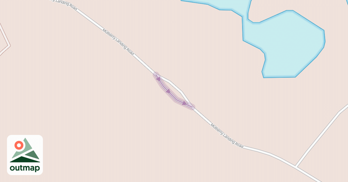 Map of Mulberry Landing Road