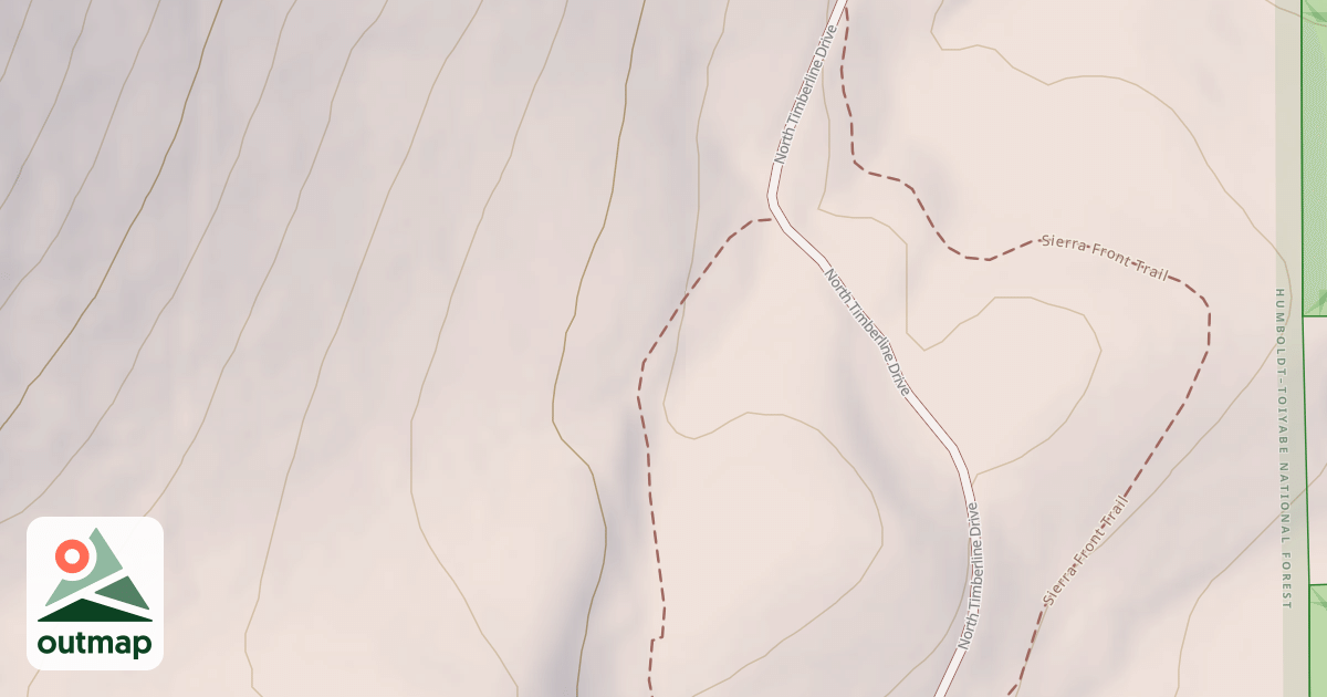 Map of PONDBED ROAD