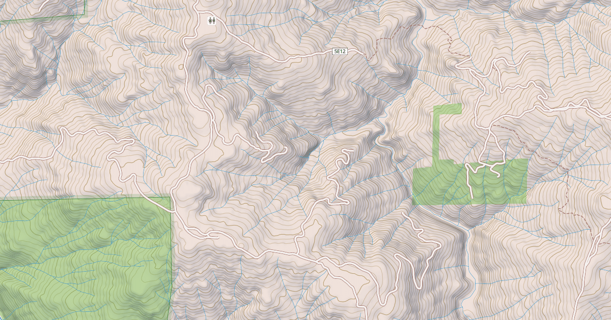 Map preview of PILOT RIDGE