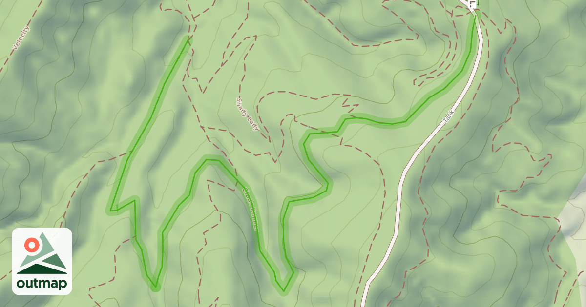Map of Glade Runner