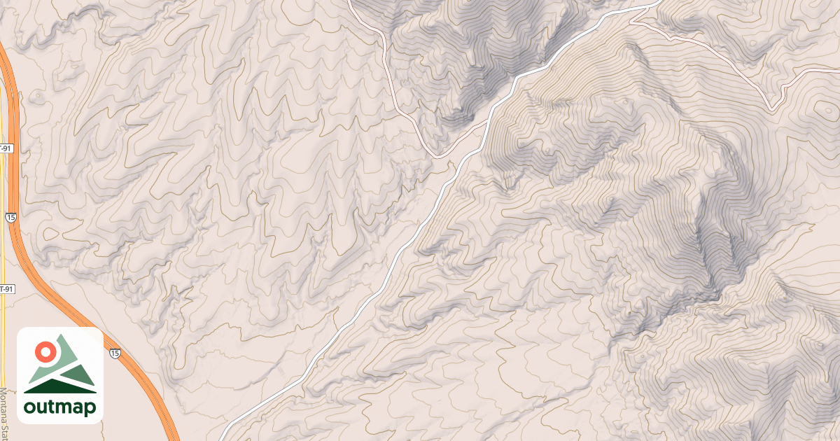 Map of BLM National GTLF Public Motorized Roads 2ff3370b-5194-4364-95db-728ae0074190