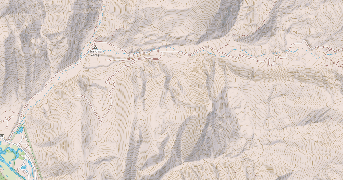Map preview of DEADMAN CREEK