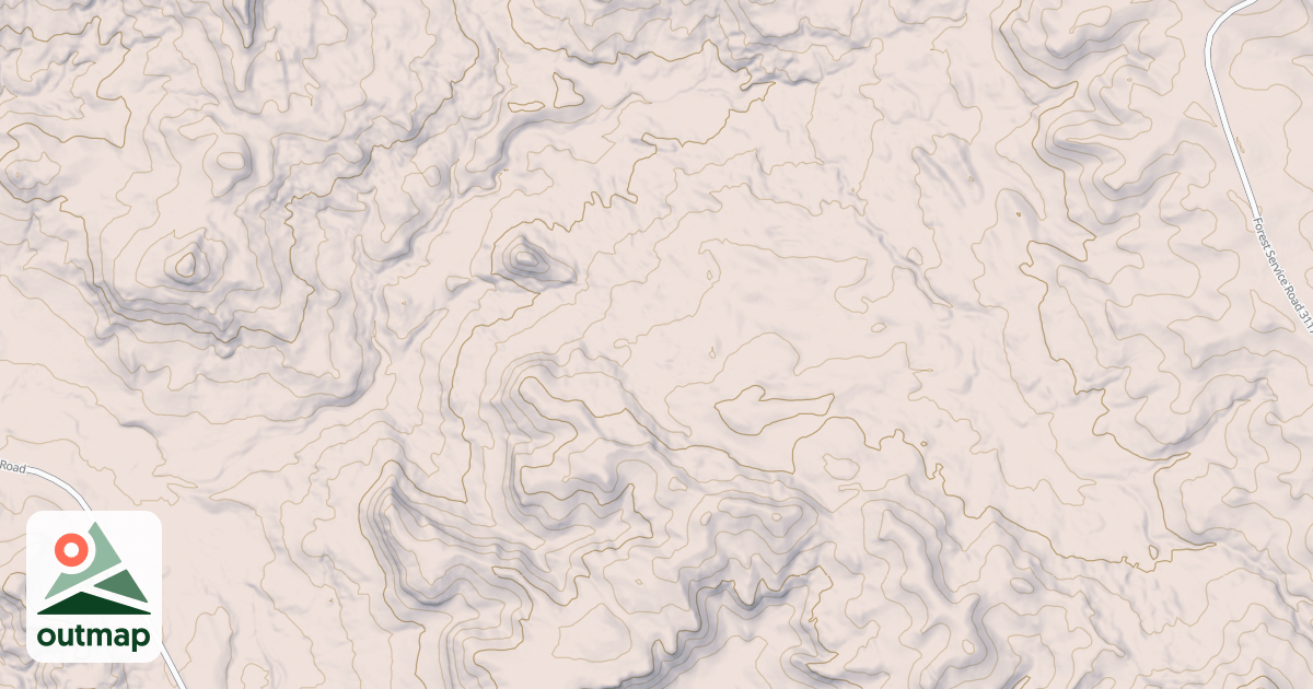 Map of BURDITT SPRINGS RD