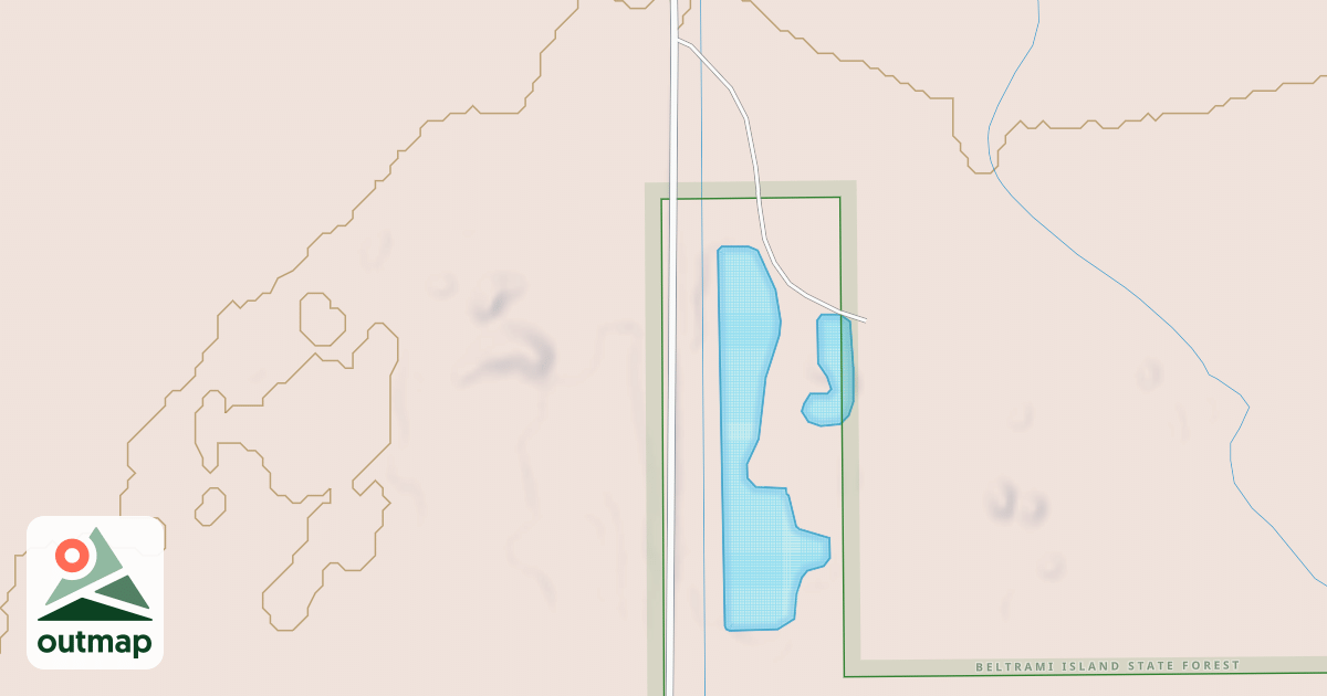 Map of Bemis Hill Trails