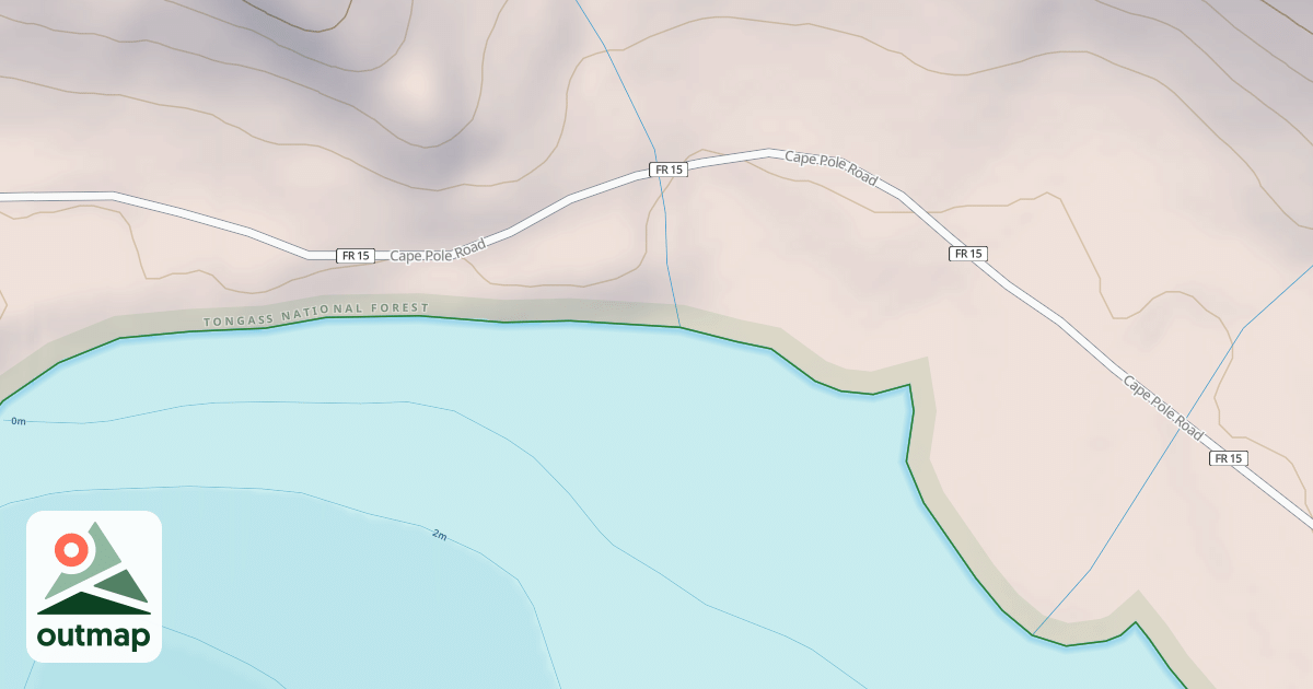 Map of CAPE POLE