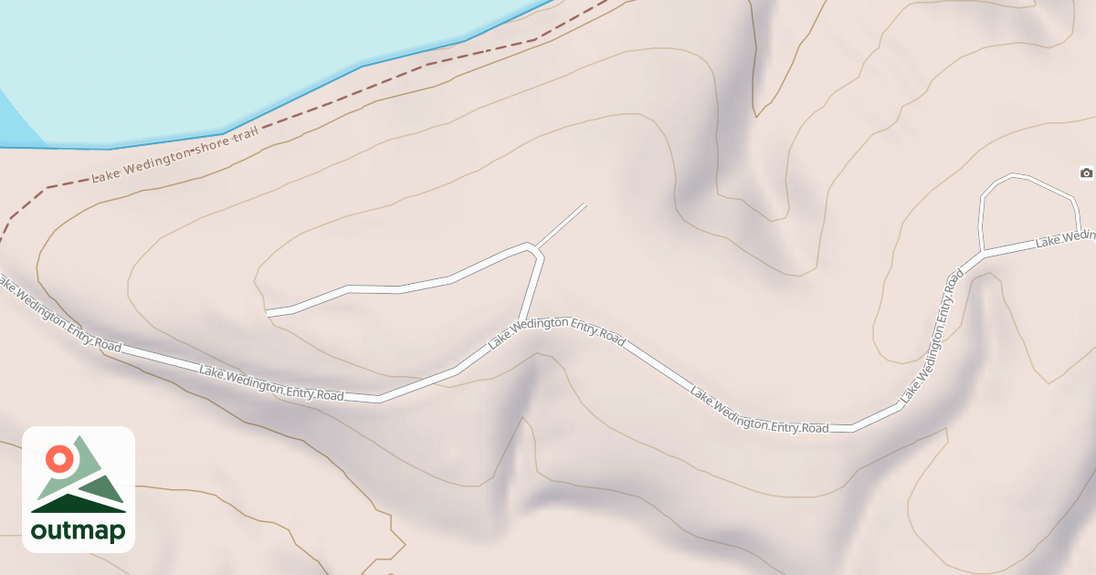 Map of WEDINGTON CABINS 1 TO 5 Y