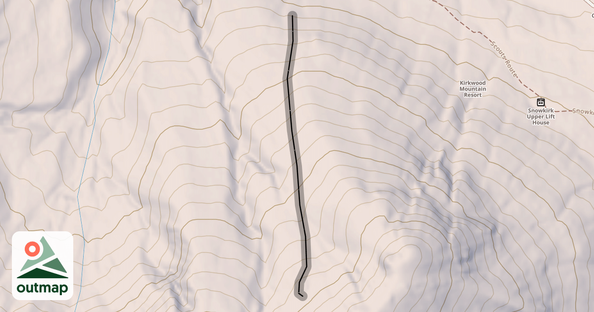 Map of Wagon Trail