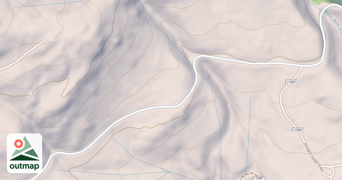 Map of BLACK ROCK RES T1