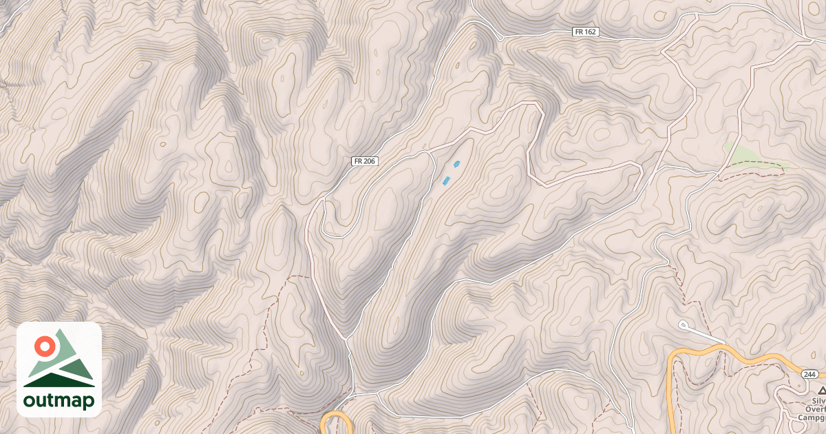 Map of BAILEY CANYON