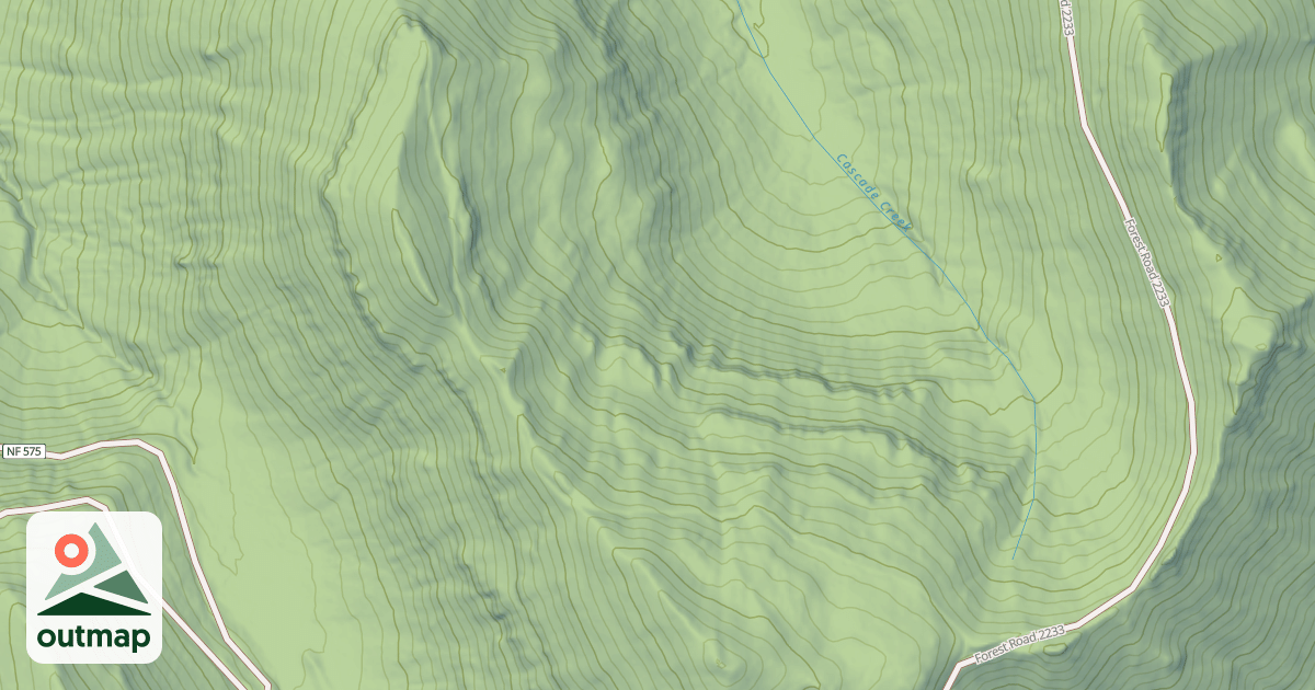 Map of USFS Motor Vehicle Use Map Roads {906020CC-7BC9-4C9B-990A-DEB36B5D8FAD}