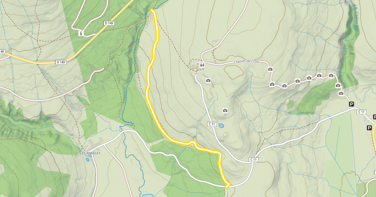 Map preview of Puy Merle