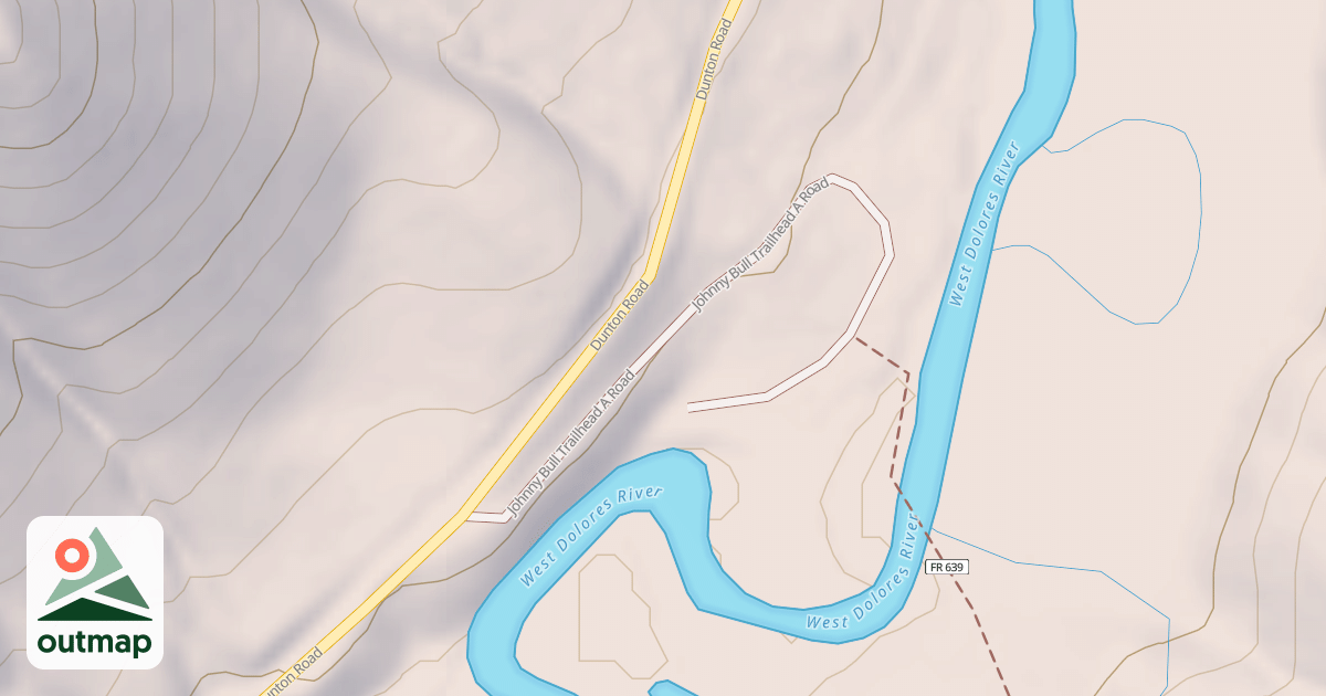 Map of JOHNNY BULL TH