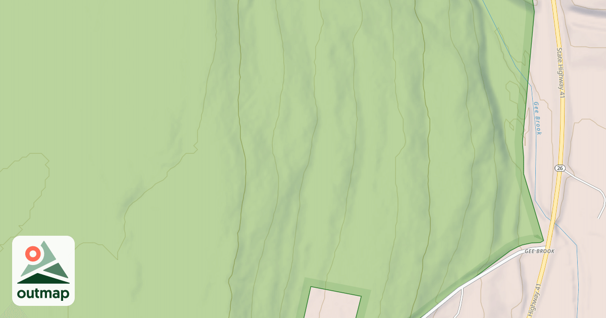 Map of Snowmobile Trail
