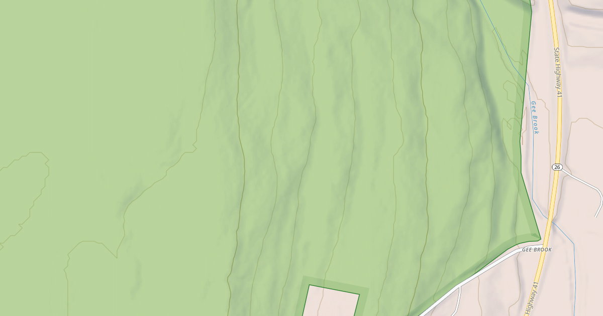 Map preview of Snowmobile Trail