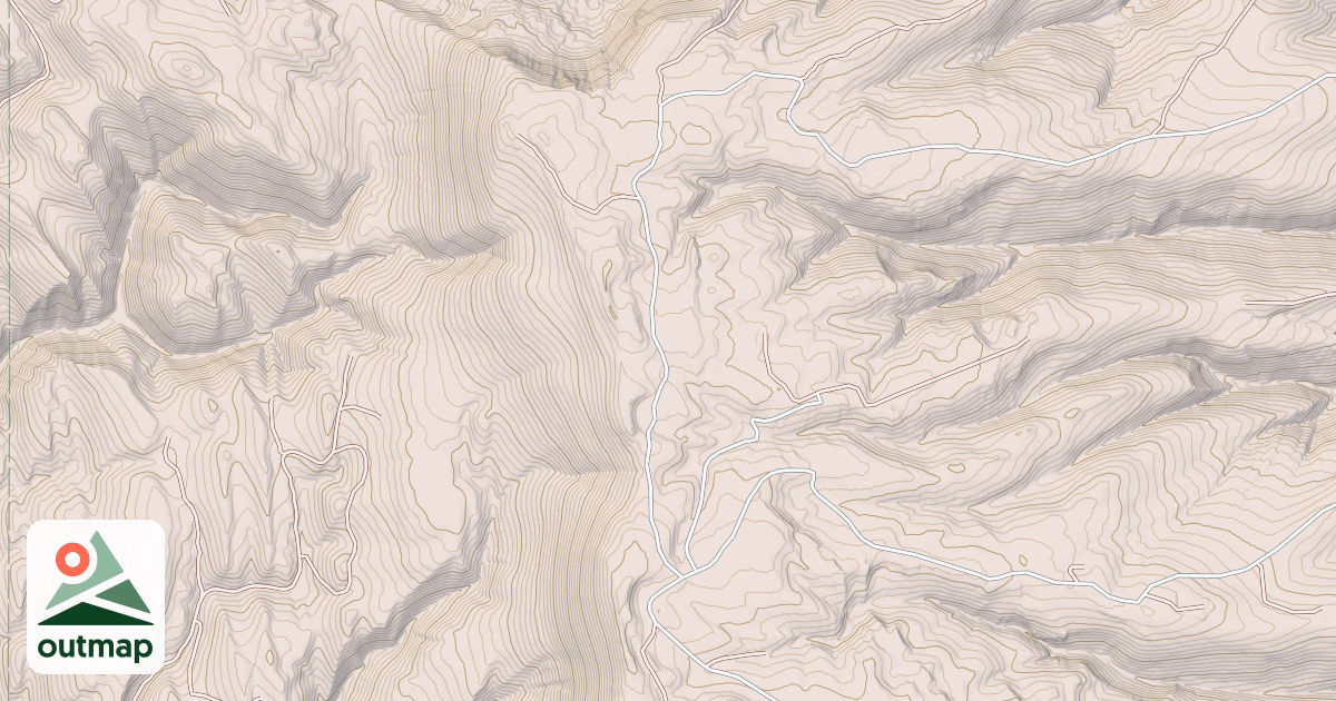 Map of DEADLINE RIDGE