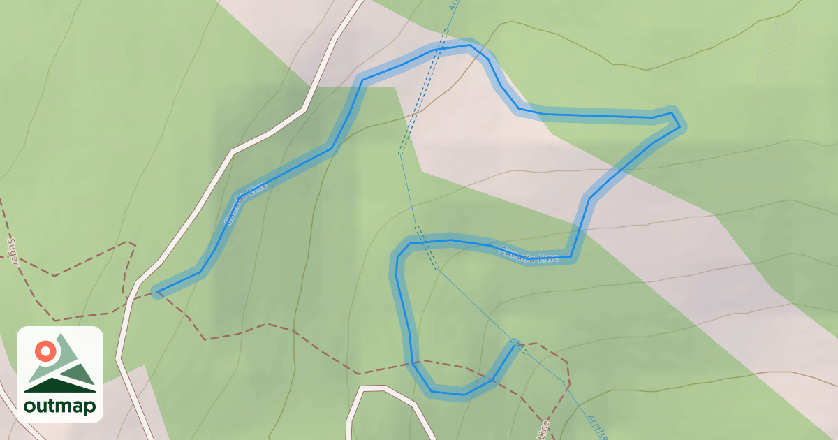 Map of Canada Line