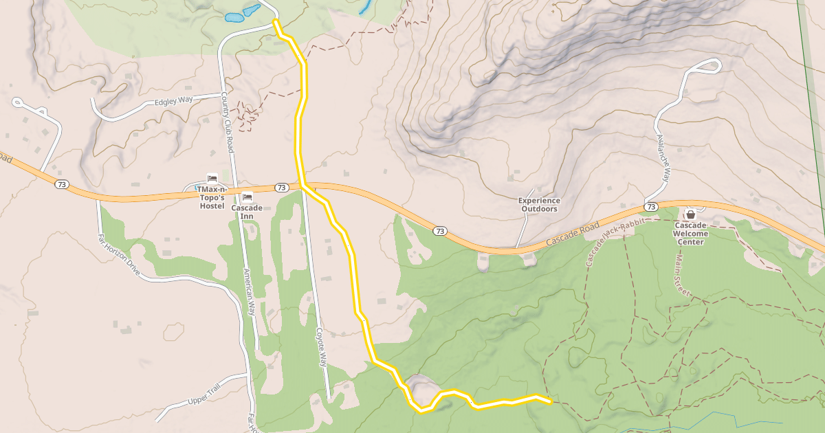 Map preview of Jack Rabbit Trail