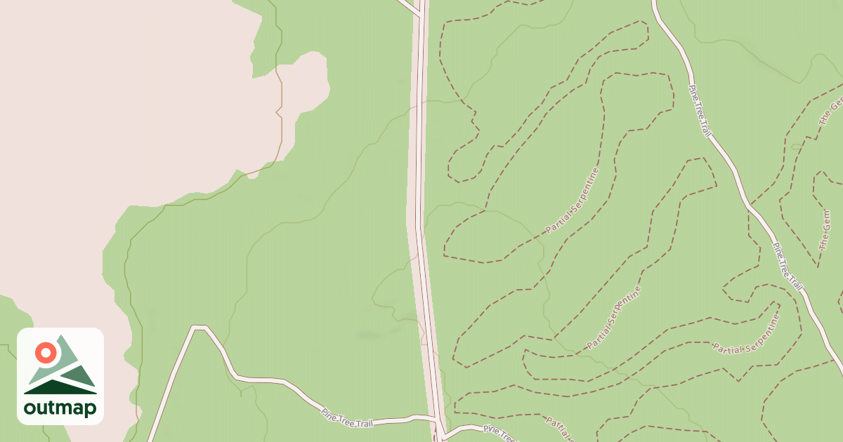 Map of Gasline Trail