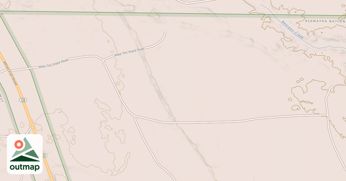 Map of BEAR PEN