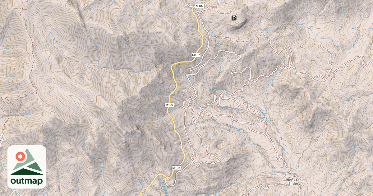 Map of DOME CREEK