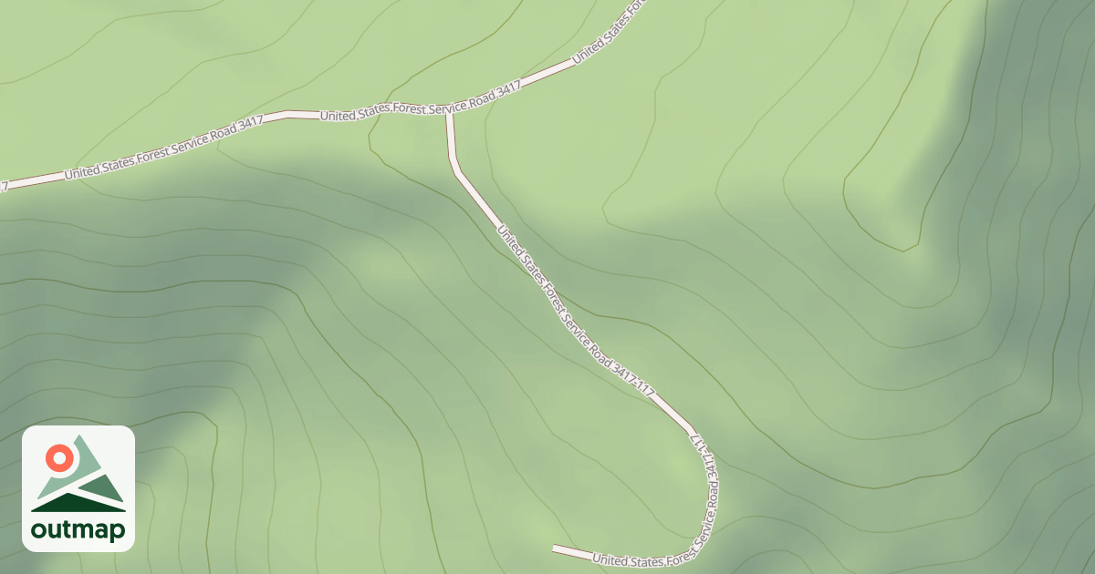 Map of USFS Motor Vehicle Use Map Roads {0F73E2E9-F2CA-492C-8E8D-E75299F07575}